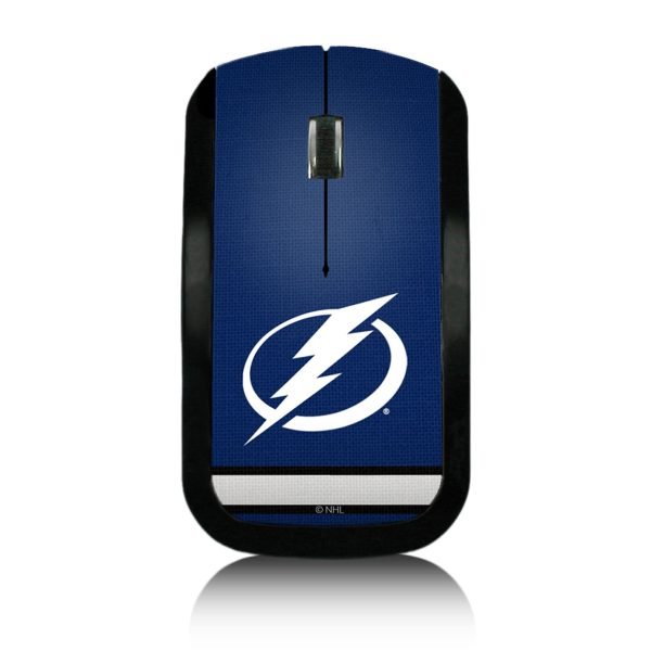 Tampa Bay Lightning Stripe Wireless Mouse Discount