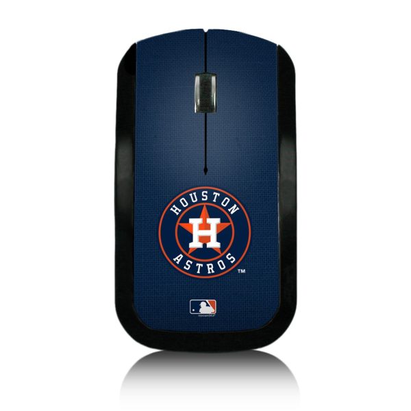Houston Astros Solid Wireless Mouse Sale