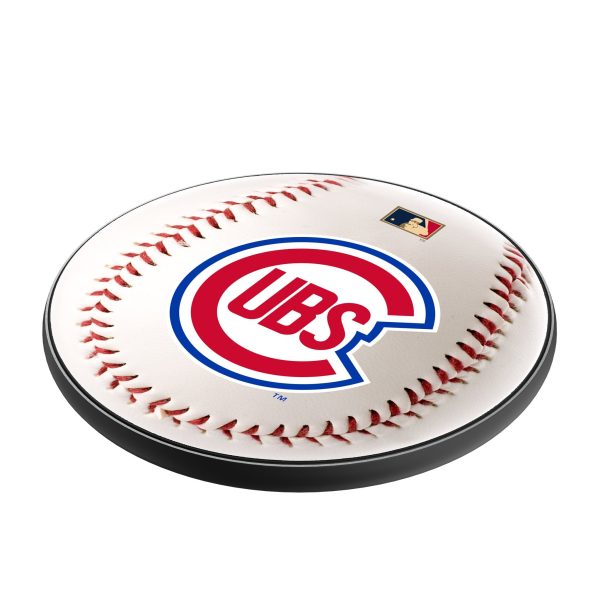 Chicago Cubs 1948-1956 - Cooperstown Collection Baseball 15-Watt Wireless Charger For Discount - Image 2