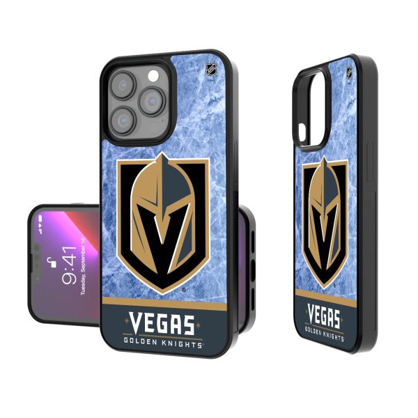 Vegas Golden Knights Ice Wordmark Bump Phone Case Cheap