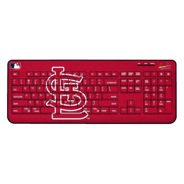 St Louis Cardinals Solid Wireless USB Keyboard Supply