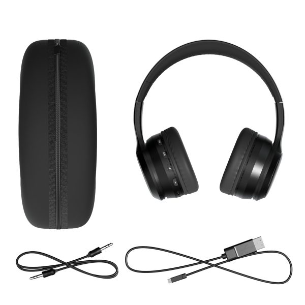 Chicago Bears Stripe Wireless Over-Ear BT Headphones With Case For Cheap - Image 4