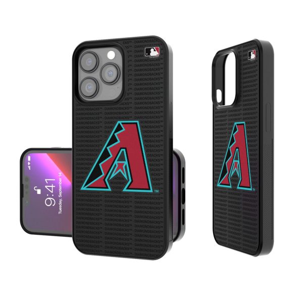 Arizona Diamondbacks Text Backdrop Bump Phone Case For Discount